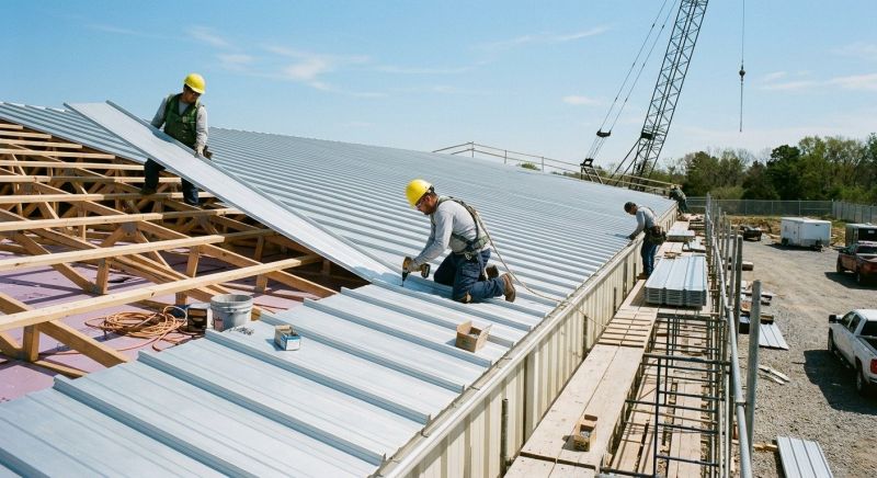 Aluminum Roof Installation in Berea, OH