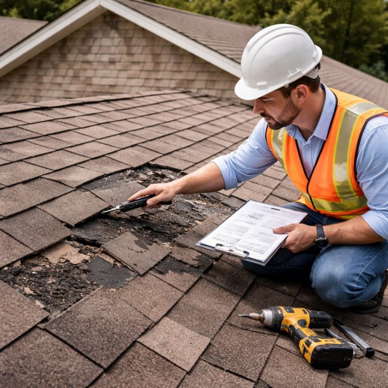 Asphalt Roof Inspection in Medina, OH
