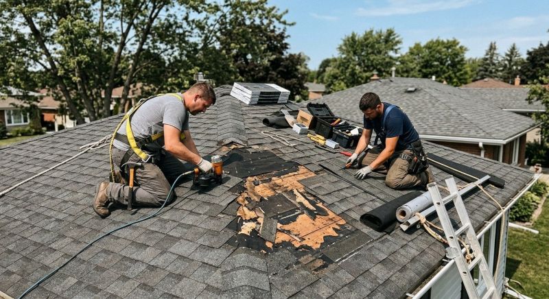 Asphalt Roof Repair in Grafton, OH