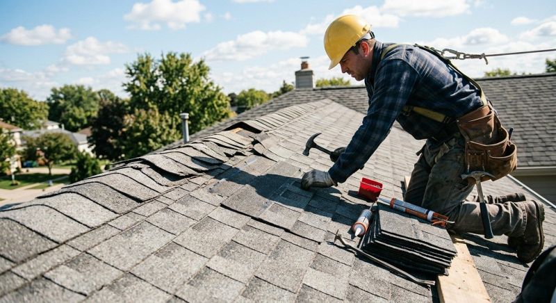 Asphalt Roof Repair in Olmsted Falls, OH