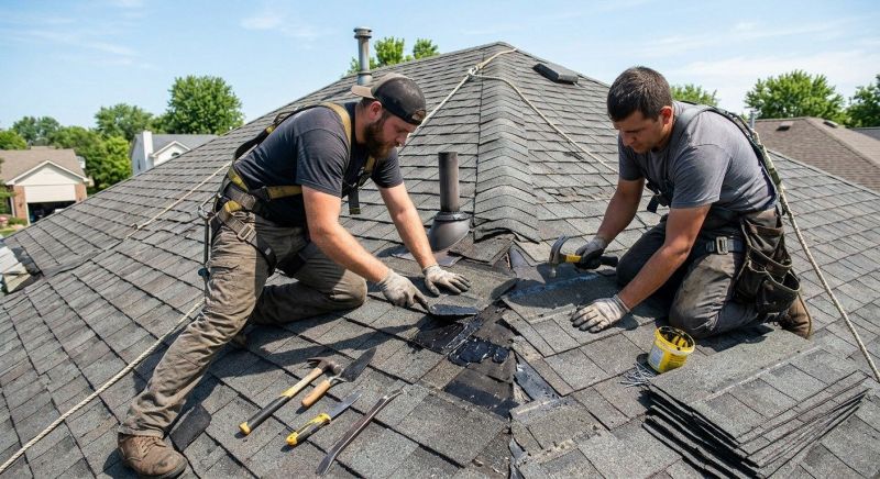 Asphalt Roof Repair in Strongsville, OH