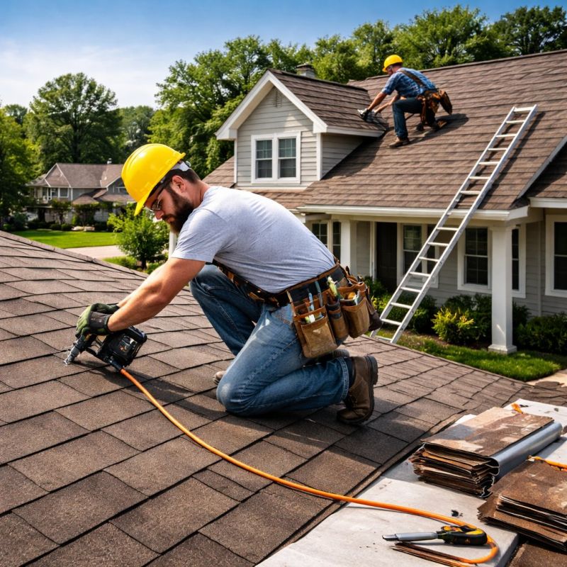 Asphalt Shingles Installation in Wellington, OH