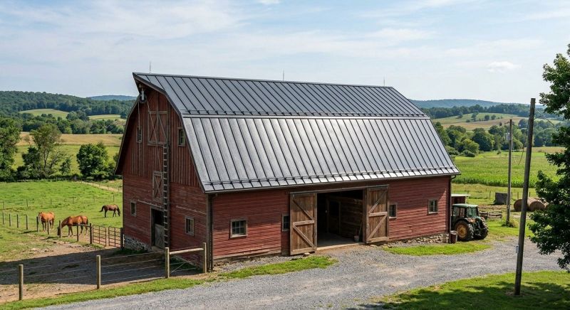 Barn Roof Replacement in Bay Village, OH