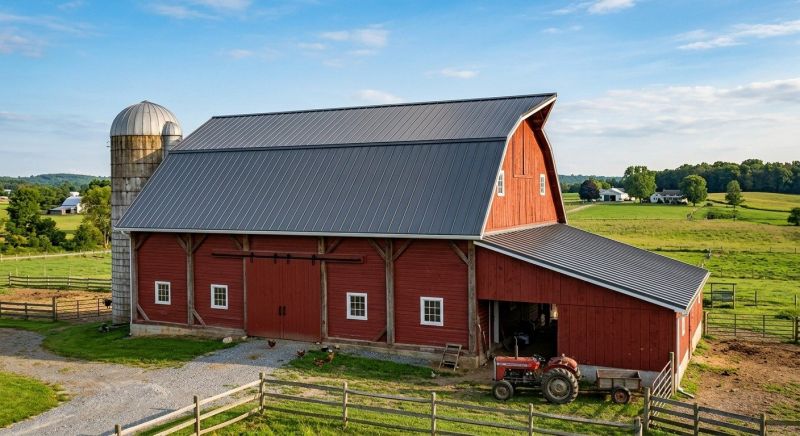 Barn Roof Replacement in Olmsted Falls, OH
