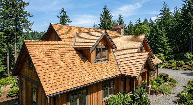 Cedar Roof Installation in Brunswick, OH