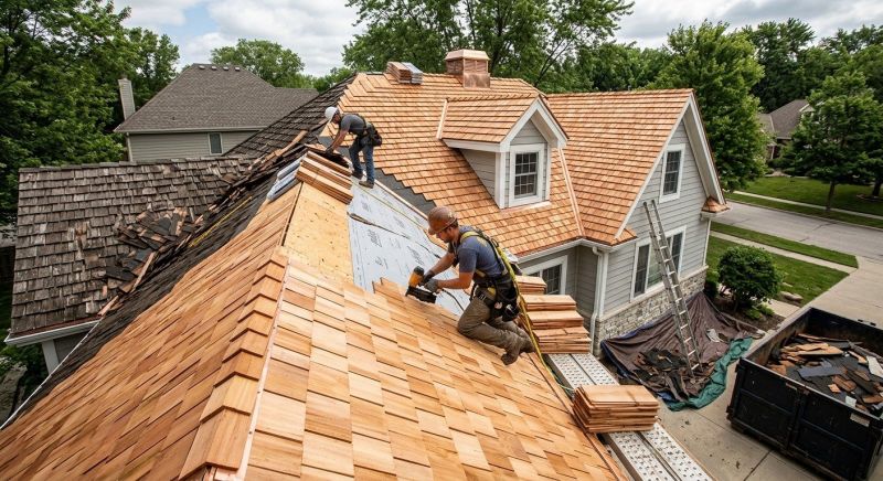 Cedar Roof Replacement in Rocky River, OH