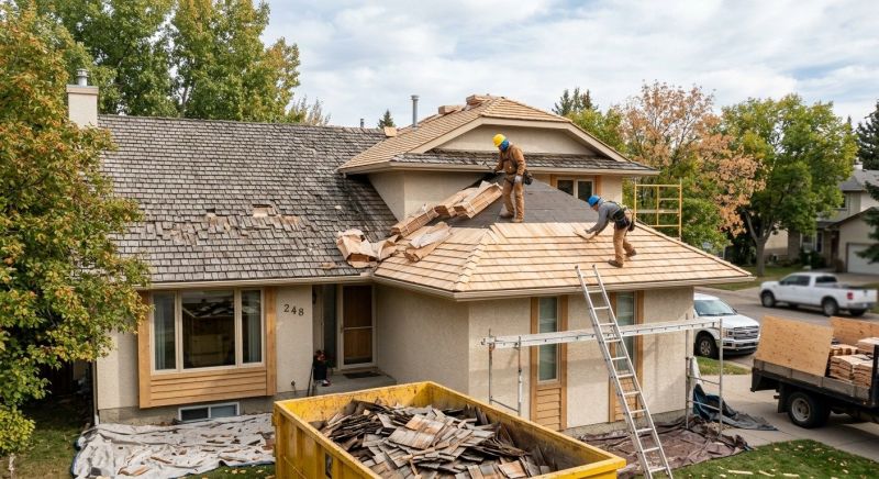 Cedar Roof Replacement in Westlake, OH