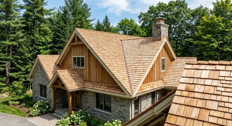 Cedar Shake Roof Construction in Olmsted Falls, OH