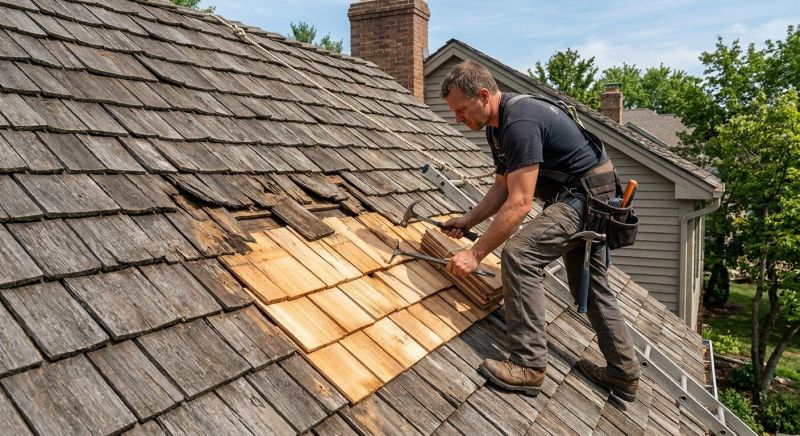 Cedar Shingles Repair in Broadview Heights, OH
