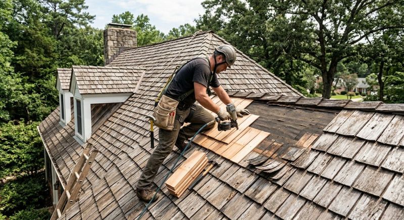 Cedar Shingles Repair in Elyria, OH