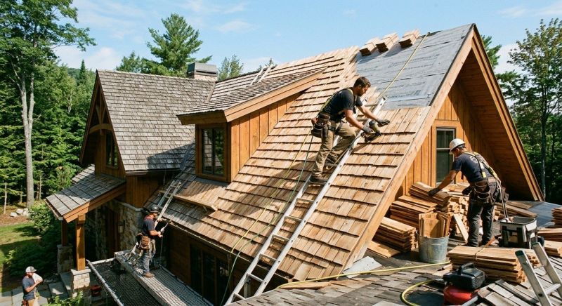 Cedar Shingles Replacement in Berea, OH