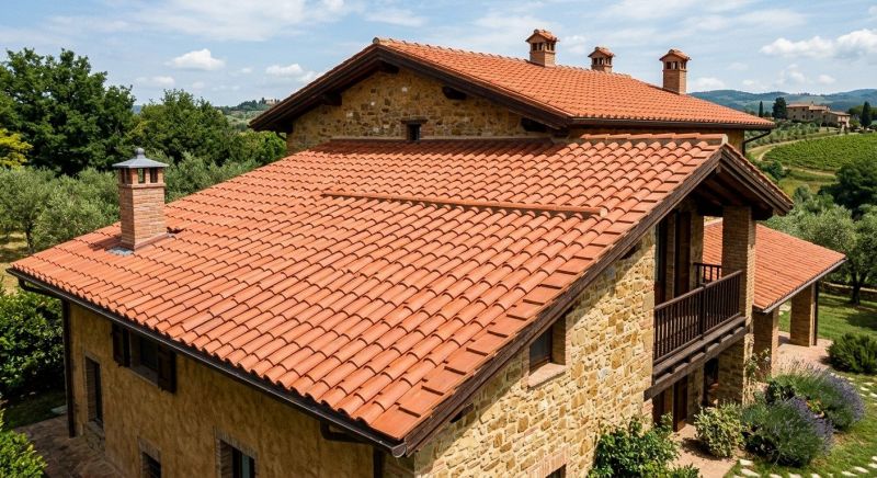 Clay Roof Installation in Amherst, OH