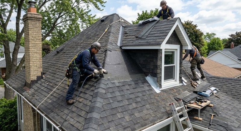 Collapsing Roof Repair in Lorain County, OH