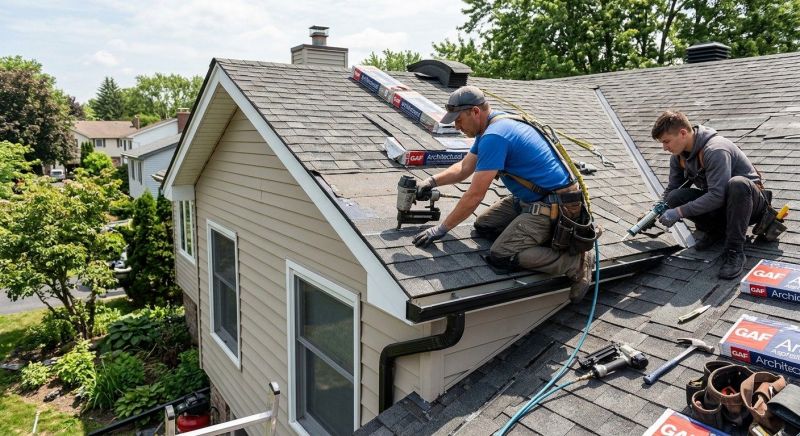 Composite Shingle Replacement in Lorain County, OH