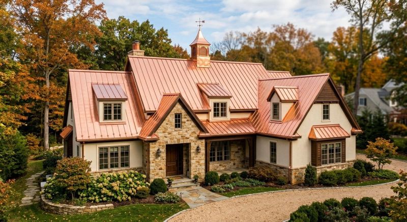 Copper Roof Repair in Lorain County, OH