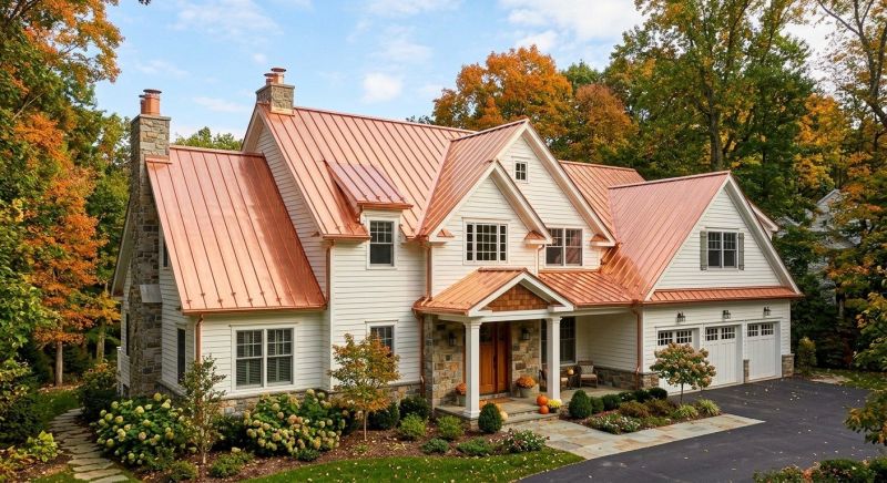 Copper Roof Replacement in Lorain County, OH