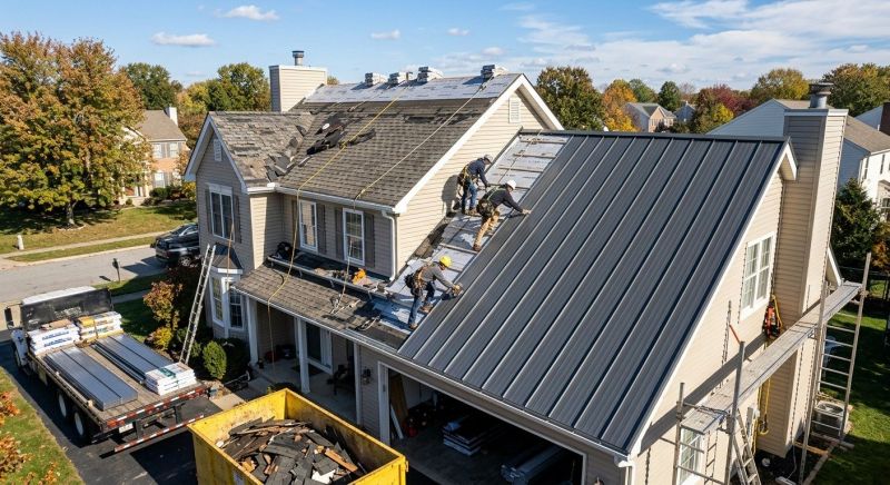 Copper Roof Replacement in Lorain County, OH
