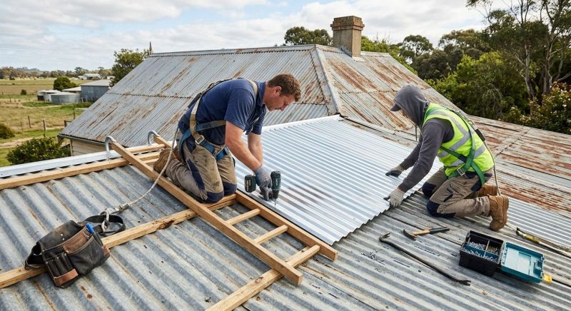 Corrugated Roof Repair in Grafton, OH