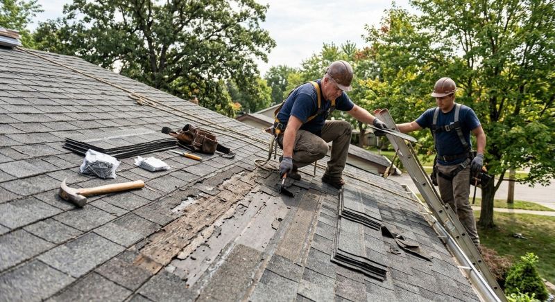 Damaged Roof Repair in Lorain County, OH