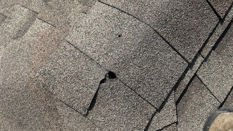Damaged Roof Repair in Rocky River, OH