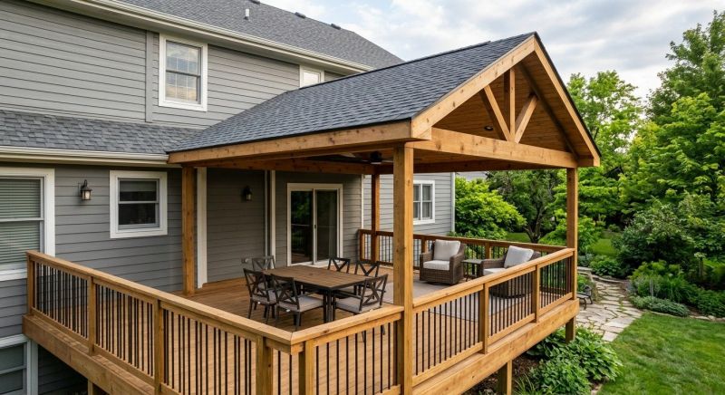 Deck Roof Construction in Lorain County, OH