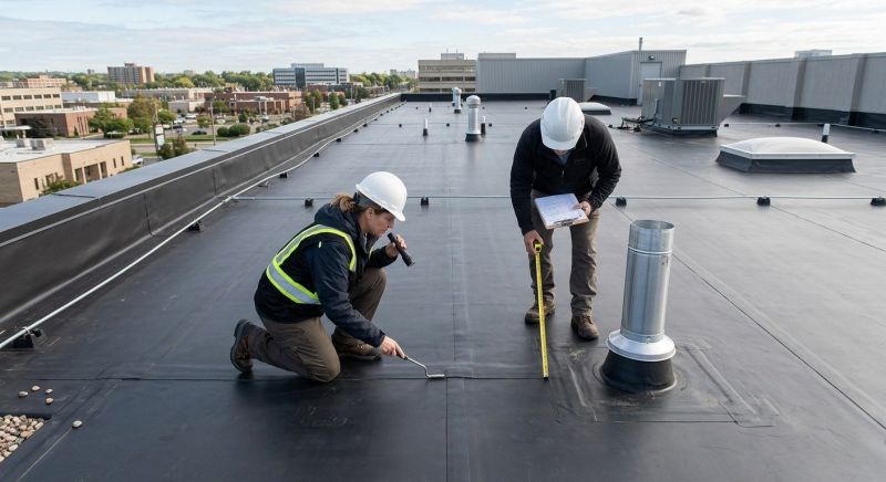 Epdm Roof Inspection in Lorain County, OH