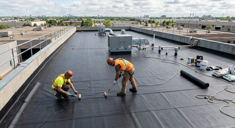 Epdm Roof Installation in Amherst, OH