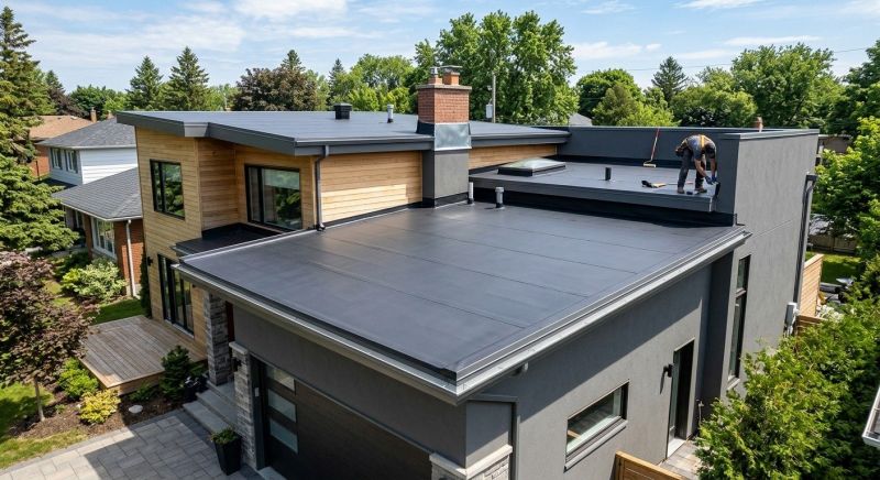 Epdm Roof Installation in Bay Village, OH
