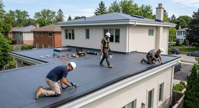 Epdm Roof Installation in Lorain, OH