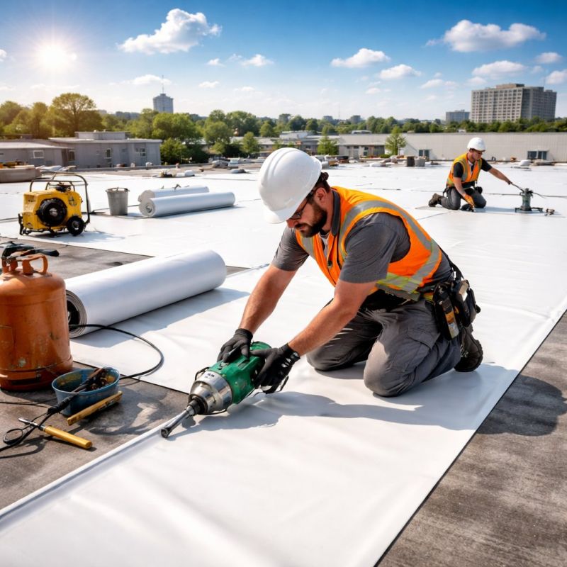 Epdm Roof Installation in Medina County, OH