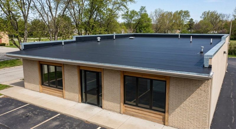 Flat Roof Installation in Berea, OH