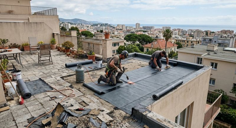 Flat Roof Repair in North Olmsted, OH