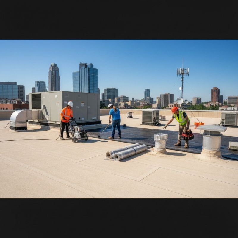 Flat Roof Repair in Olmsted Falls, OH