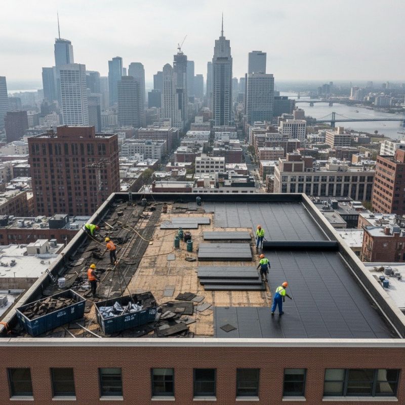 Flat Roof Replacement in Lorain, OH