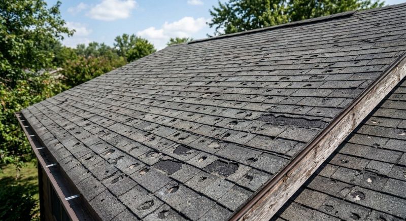 Hail Damage Roof Repair in Sheffield Lake, OH