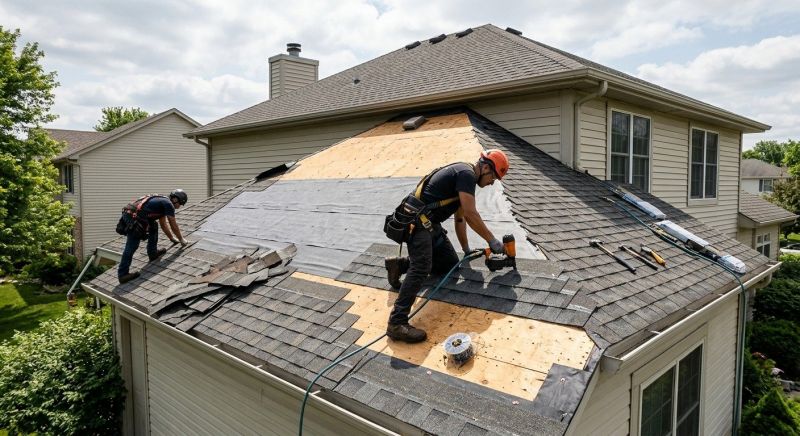 Hip Roof Shingle Replacement in Lorain County, OH