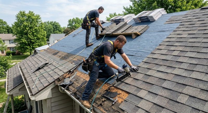 Hip Roof Shingle Replacement in Lorain County, OH