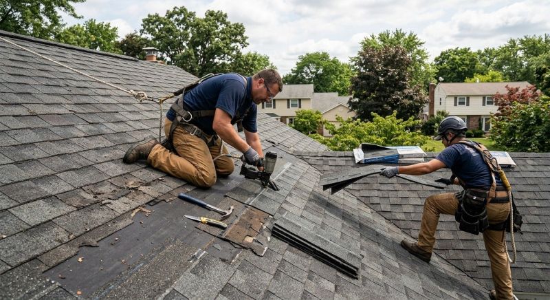 House Roof Repair in Vermilion, OH