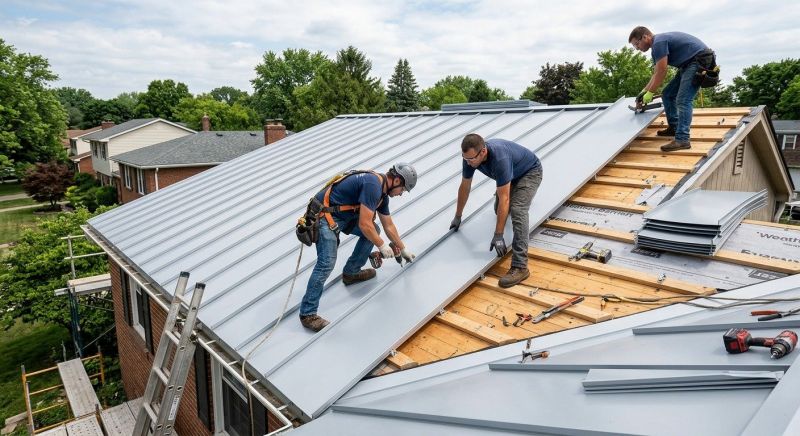 Metal Roof Installation in Lorain County, OH