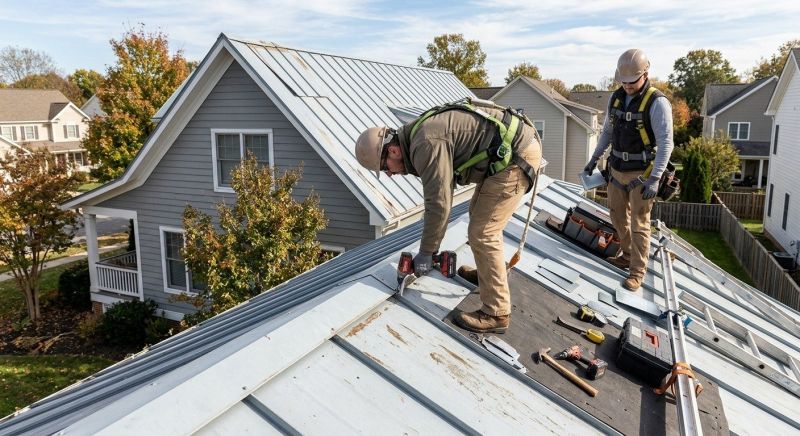 Metal Roof Repair in Strongsville, OH