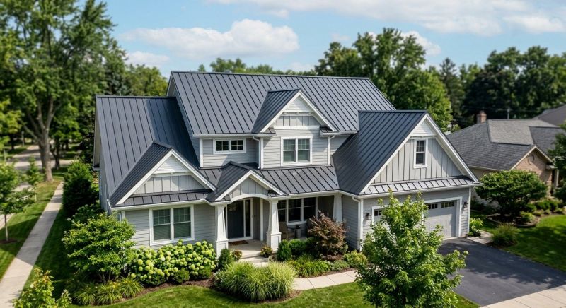 Metal Roof Replacement in North Ridgeville, OH