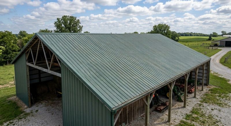 Pole Barn Roof Repair in Avon Lake, OH