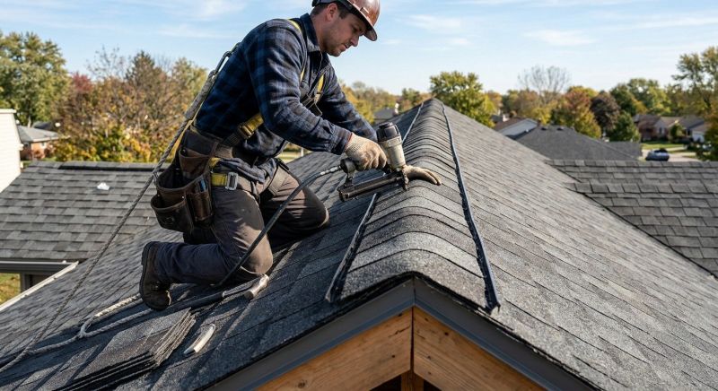 Ridge Cap Replacement in Lorain County, OH