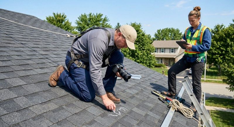 Roof Damage Inspection in Brunswick, OH
