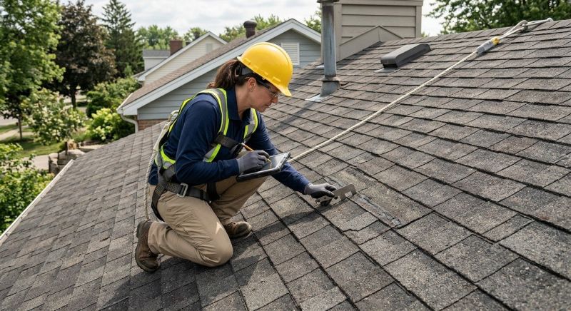 Roof Damage Inspection in Lagrange, OH