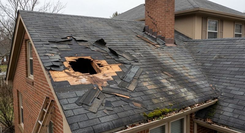 Roof Damage Restoration in Lakewood, OH