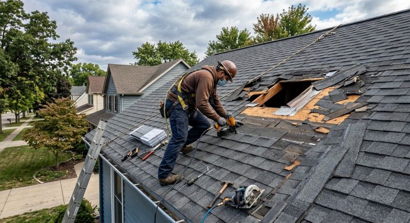 Roof Damage Restoration in Lakewood, OH