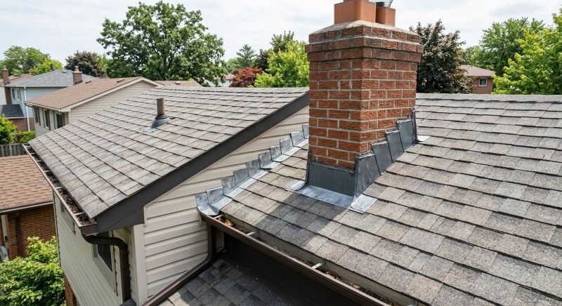 Roof Flashing Installation in Avon, OH