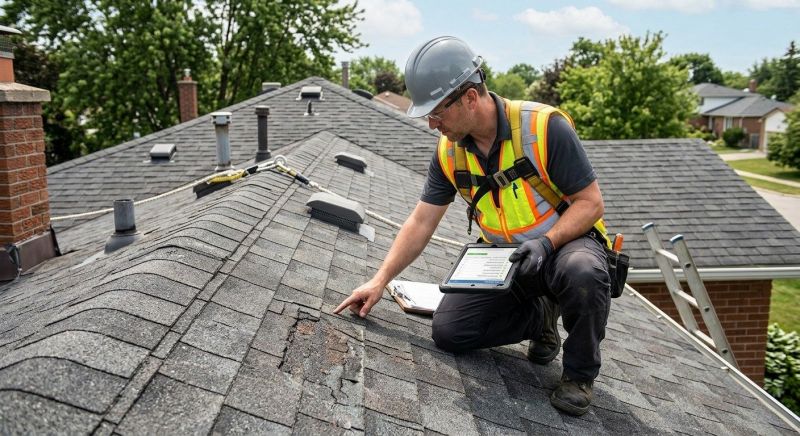 Roofing Evaluation in North Ridgeville, OH