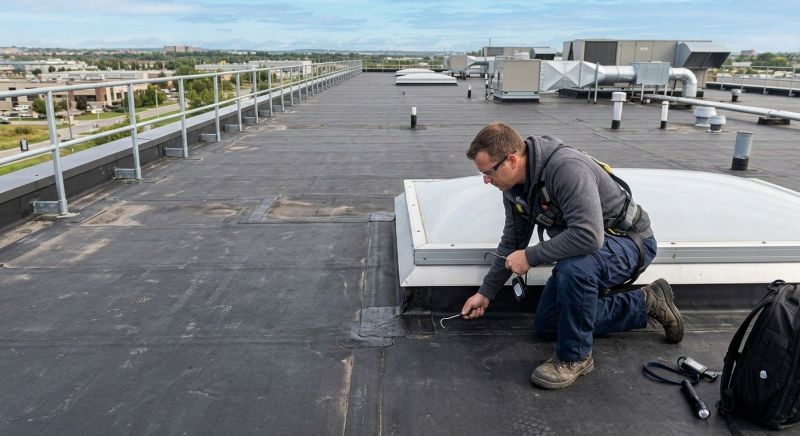 Rubber Roof Inspection in Lorain County, OH